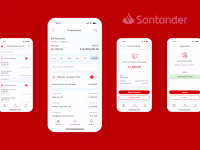 Santander's Connect App MVP for SME Transaction Approvals