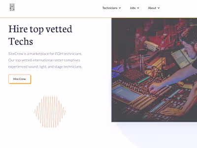 Sitecrew App | Web App