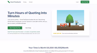 SmartTreeQuote - AI-Powered by OpenAI for Smart Tree Estimate