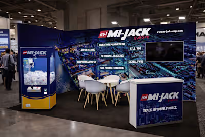 Innovative Booth Design Services for Mi-Jack Europe