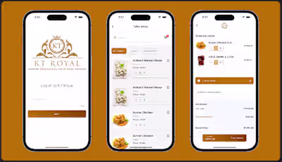 KT Royal Restaurant App 