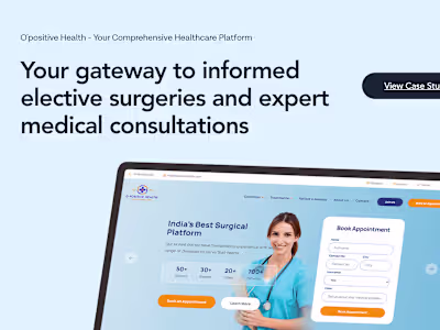 O'positive Health - Your Comprehensive Healthcare Platform
