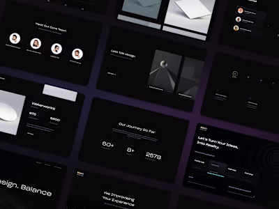 A Luxury Design Agency Website