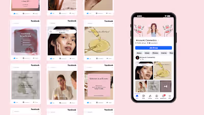 Concept project for a beauty brand