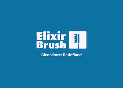 Brand Identity For ElixirBrush - Cleanliness Redefined