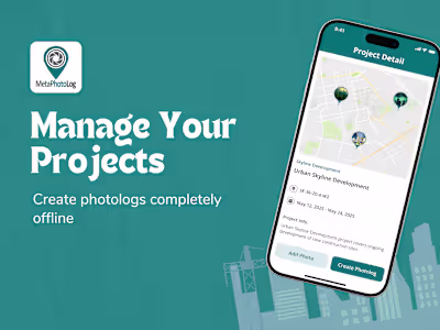 Metaphotolog App Development for Offline Photo Logging