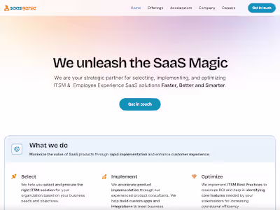 Saasgenie | We unleash the SaaS Magic