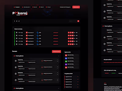 Pokaraj - UI/UX Design for IPS forum