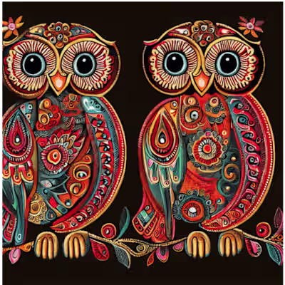 Traditional Indian folk art