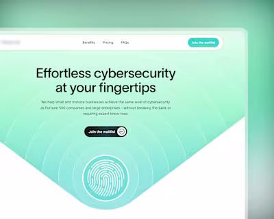 Web Design for Cybersecurity | Work in Progress