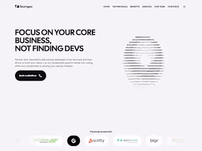 Web Design and Development - Teamgea.com