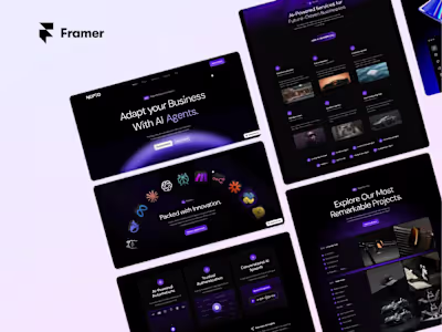 Napto Digital Agency Website Redesign