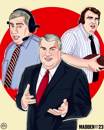 EA SPORTS – Madden day Illustration 