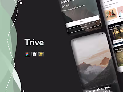 Trive | UI/UX Case Study