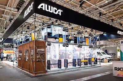 Aluca Fair Booth • KLARDENKER