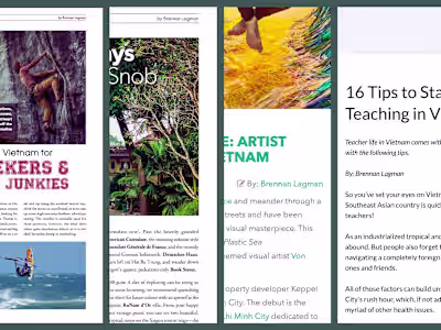 Blogs and Articles