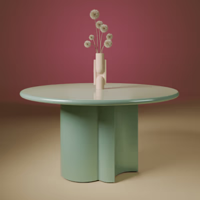Product Potential with 3D Rendering: Zanotta Bol Coffee Table