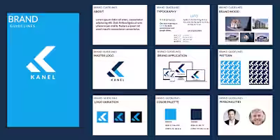 I will design business logo and branding kit, brand style guide…