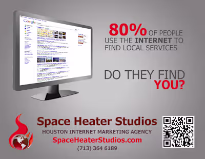 Post Card Design for Houston based marketing agency