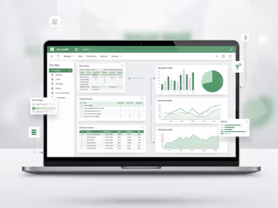 Advanced Excel Data Cleaning, Formatting & Dashboard Automation