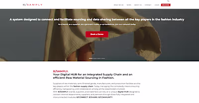 Development of BSAMPLY B2B SaaS Platform for Fashion Industry