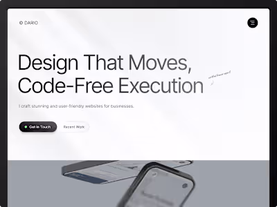 Personal Portfolio - Design and Development