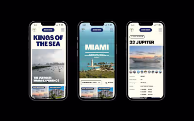 Kings of the Sea | Web Design and Development
