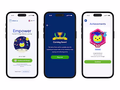 Edbot.ai Design System Overhaul