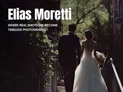 We designed this website for a photographer whose work is dr...