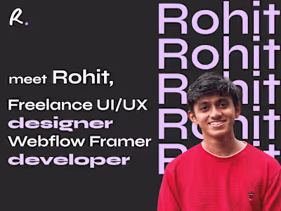 My portfolio - made with framer
