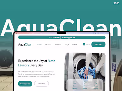 Professional Laundry Solutions Portfolio - AquaClean