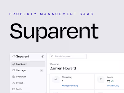 Suparent • Enhancing Usability in Property Management Software