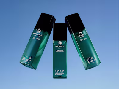 Mantra | Ayurvedic Skincare Packaging for Men