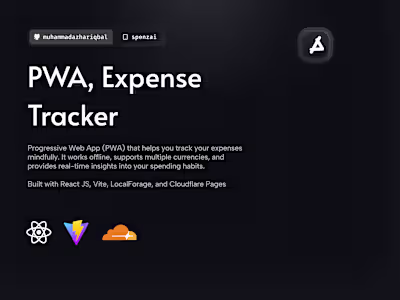 React JS | Progressive Web App | Expense Tracker