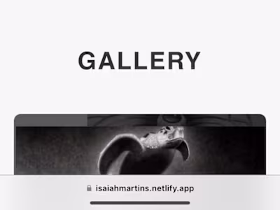 Isaiah Martins - Artist