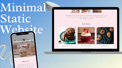 Static Website Design for Small Businesses