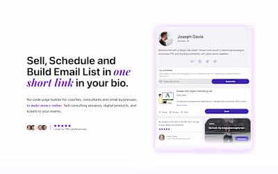 LinkyCal.com - a conversion toolkit for consultants, freelancers
