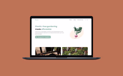 Plastic-free Gardening Store: Planté