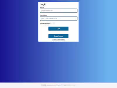 Bot Detection Log-In