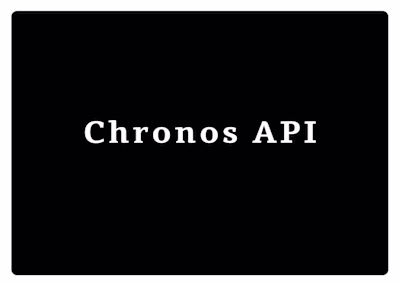 Chronos-API Development