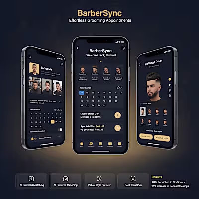 Barber Appointment Booking App