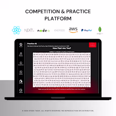 COMPETITION & PRACTICE PLATFORM