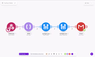 Building a fully autonomous chatbot system using Voiceflow +...