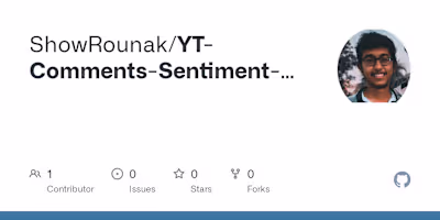 ShowRounak/YT-Comments-Sentiment-Analysis-Using-BERT
