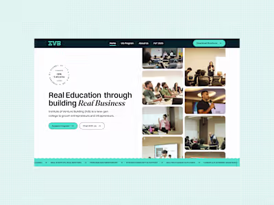 Redesigning IVB's Website to Modernise a Business School