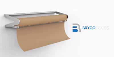 Wall-Mountable Paper Roll Dispenser & Cutter | 3D Renders