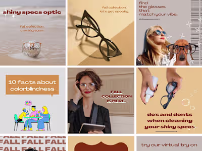 Instagram feed design and management 