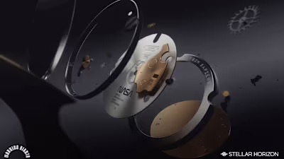 SPACE LUDENS by KOJIMA PRODUCTIONS × NASA × ANICORN WATCHES
