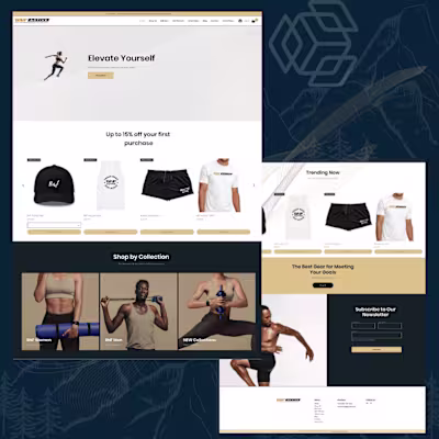 Fitness Activewear Clothing E-Commerce