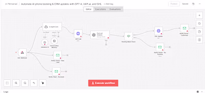 Automate AI phone booking &
